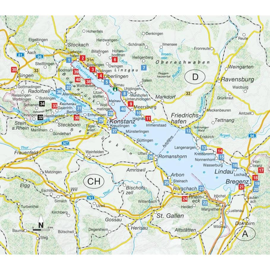 Thumbnail - Zeit zum Wandern Bodensee, Ratgeber von Peter Freier