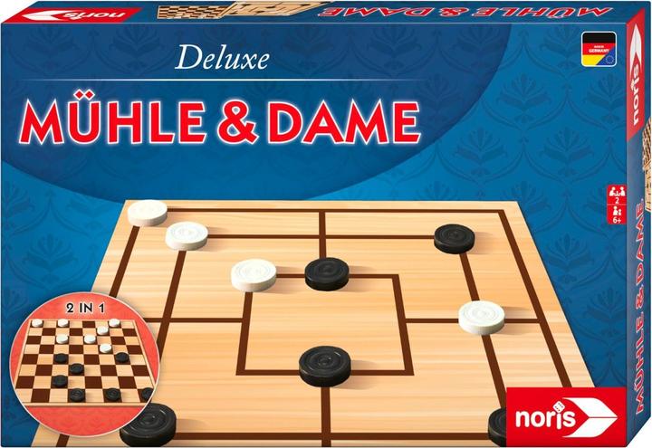 Noris Deluxe mill lady (English, French, German, Italian, 2 Players)