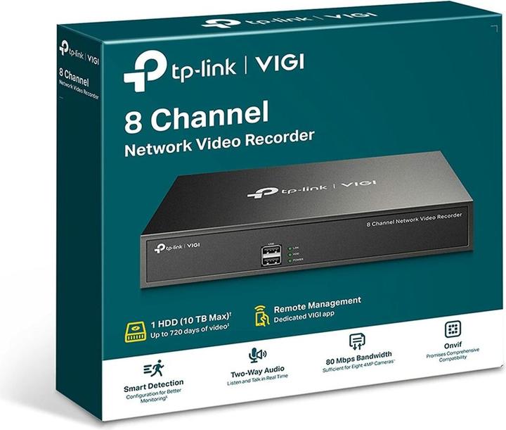 Produktbild TP-Link VIGI 8 (Netzwerk Videorecorder (NVR))