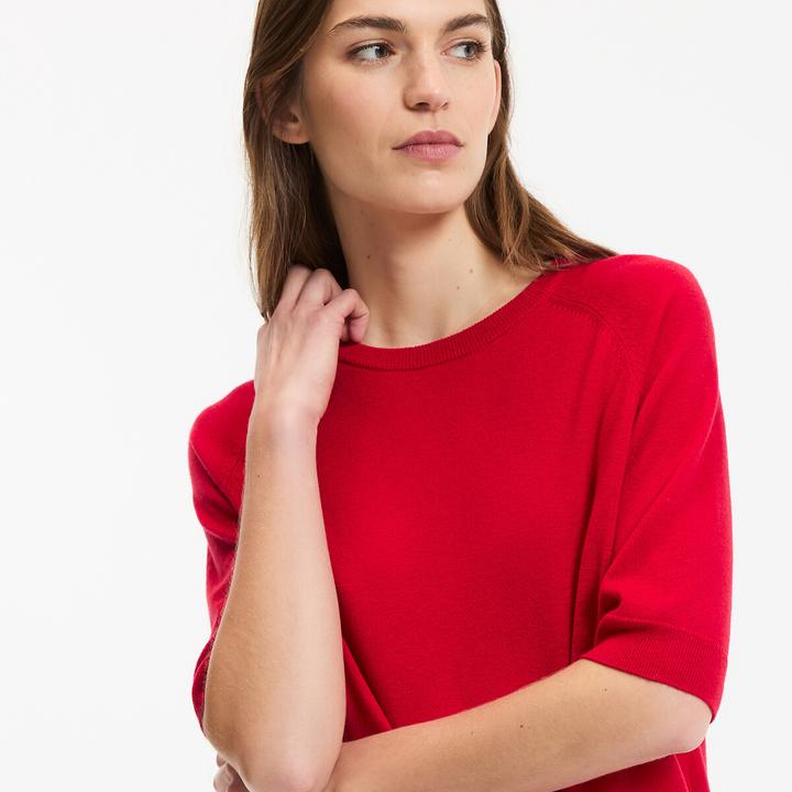 Produktbild La Redoute Collections Pullover mit Rundhalsausschnitt aus 100% Wolle (S)