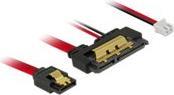 Produktbild Delock SATA Kabel & 2Pin Strom, 20cm
