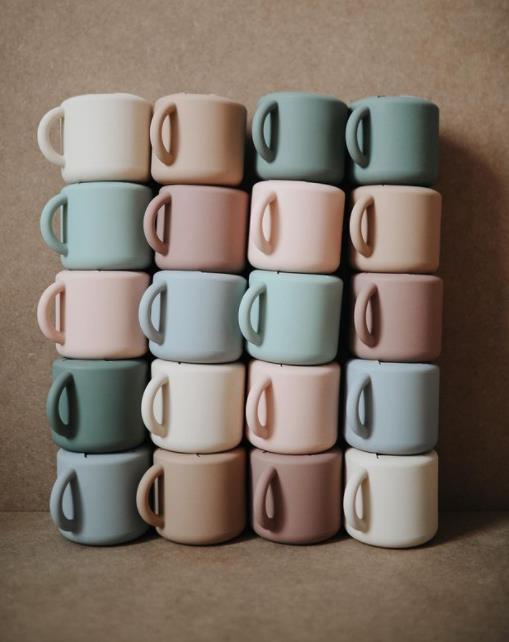 Actual product image Mushie Snack Cup