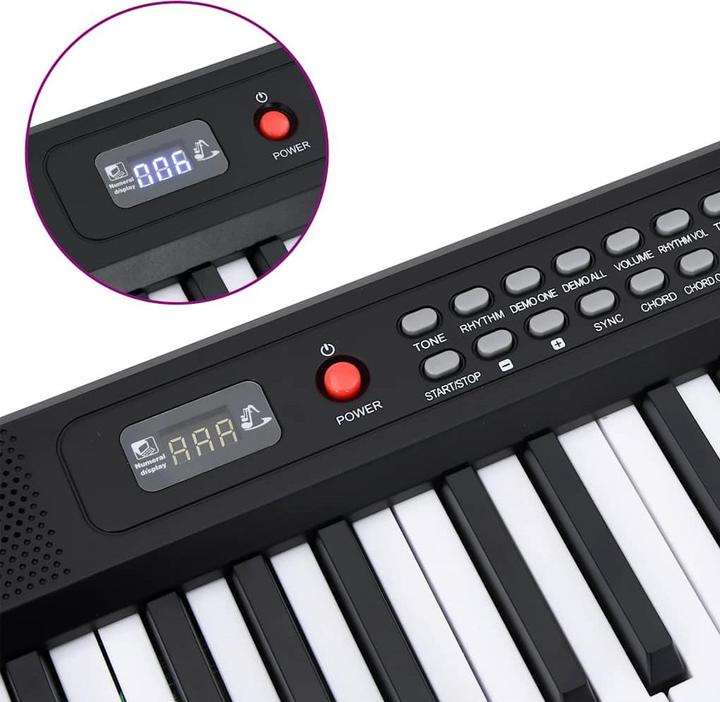Image du produit VidaXL Clavier électrique avec pupitre (88 Boutons)