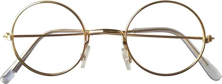 Image du produit Nikolaus Lunettes père noël rond or