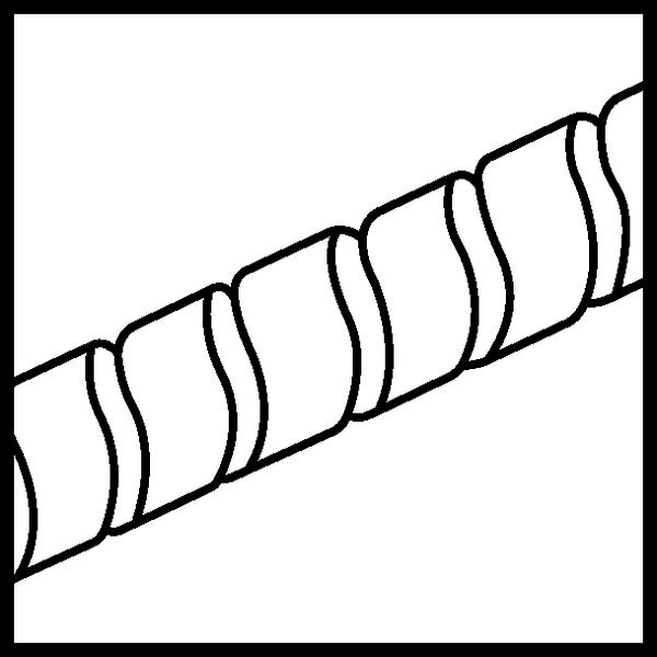 Actual product image HellermannTyton Spiralumhüllung (Cable spiral hose, 3000 cm)