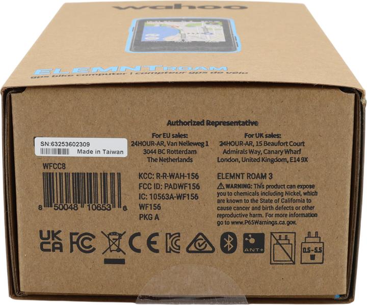 Actual product image Wahoo Elemnt Roam 3
