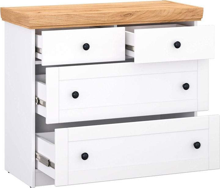 Eiche Kraft Gold, Weiss