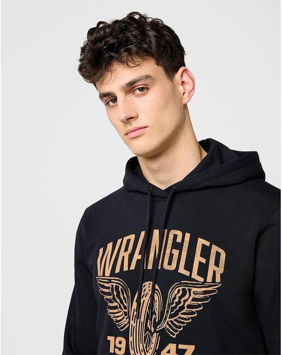 Produktbild Wrangler Americana Hoodie, zwart, S (S)