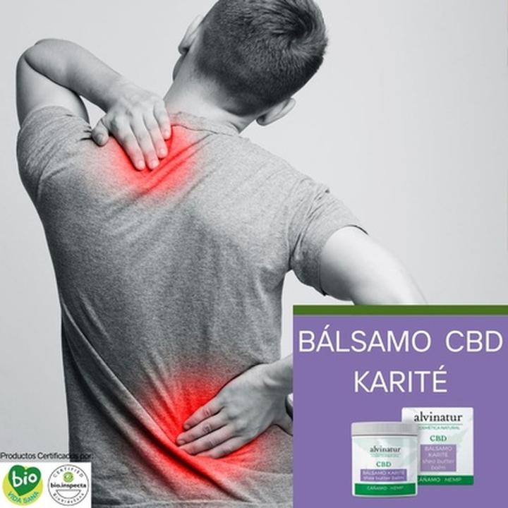 Actual product image Alvinatur Shea CBD Balm for Targeted Skin Care and Intensive Moisturization (Body cream, 100 ml)