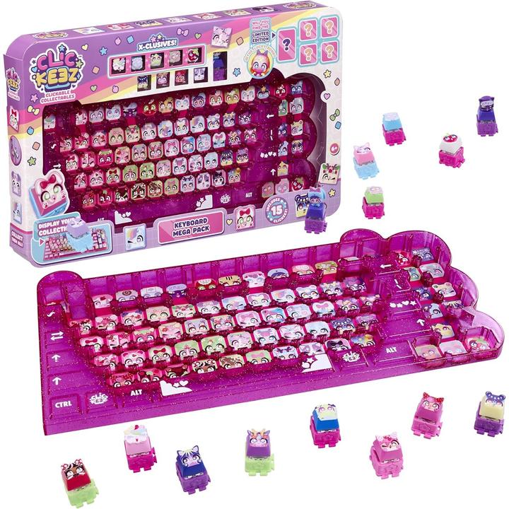 Actual product image Goliath Toys Clickeez Keyboard Mega Pack