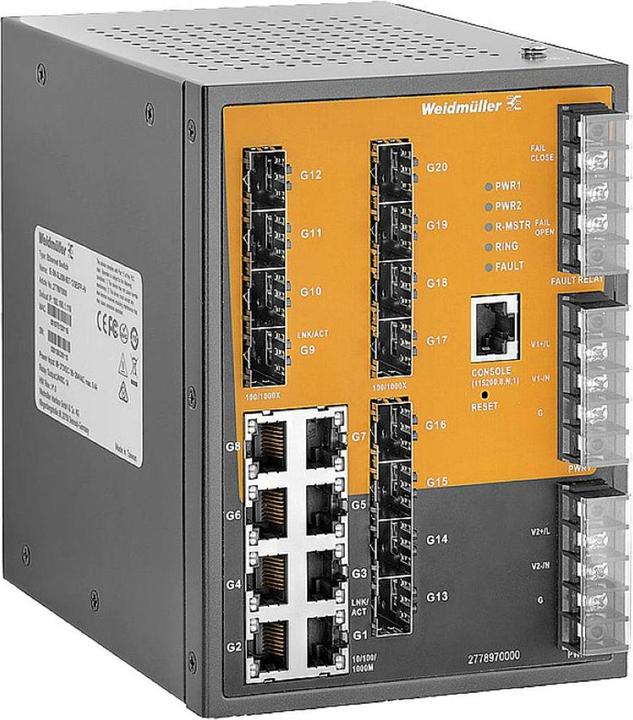 Weidmüller Switch managed Gigabit (8 ports)