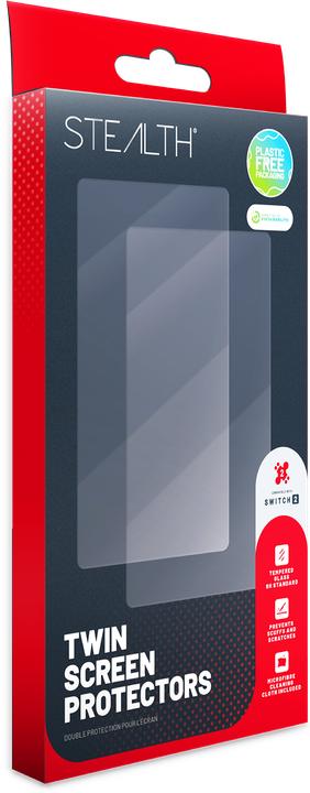 Stealth Screen Protector + Cleaning Cloth - Double Pack (Switch 2)