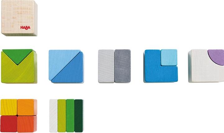 Actual product image Haba 3D cube mix