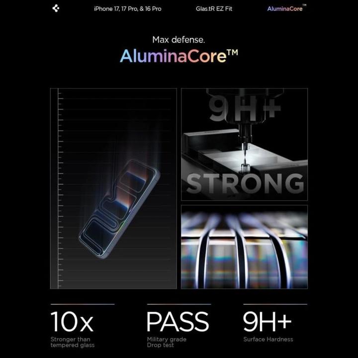 Produktbild Spigen EZ Fit (2 Stk., Apple iPhone 16 Pro)