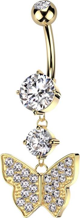 Immagine prodotto Star Piercing Micro sfera Supernova ad alta lucidatura (Ottone, Acciaio chirurgico 316L)