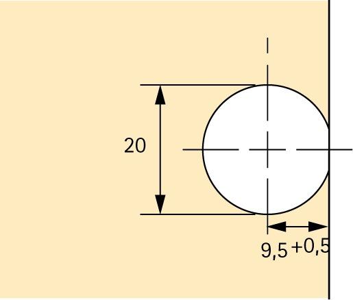 Produktbild Hettich Exzenter-Verbindungsbeschlag VB 35 (Verbindungsbeschlag, 1 Stk.)