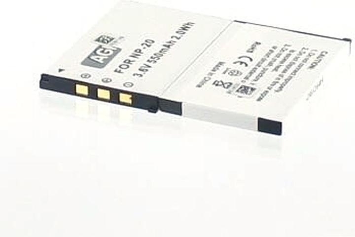 Actual product image AGI 20465 - Battery - Casio - Exilim EX-Z75 - White - Lithium-Ion (Li-Ion) - 550 mAh (Camera battery)