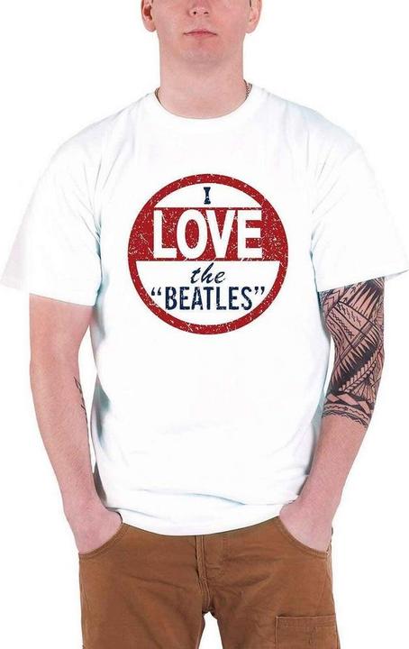 Actual product image Unisex Adult I Love Back Print T-Shirt (XL)