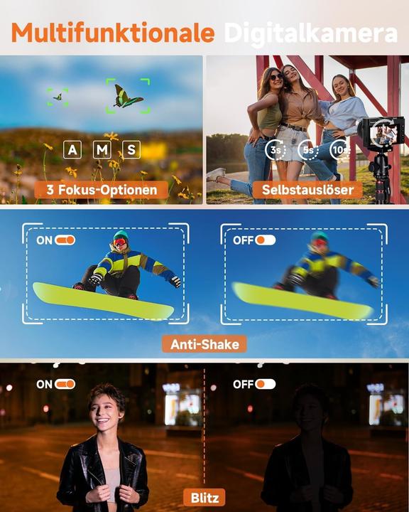 Productafbeelding Rollei Powerflex X8 dubbele lens (38 - 310 mm, 64 Mpx, 1/2.8")