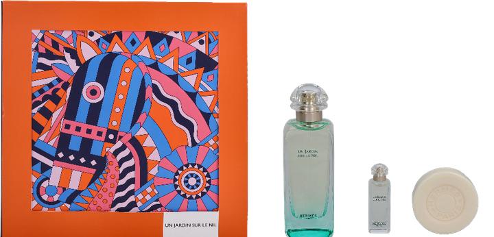 Actual product image Hermès Un Jardin Sur Le Nil Gift Set 157.5 ml (Body care set, Perfume set)