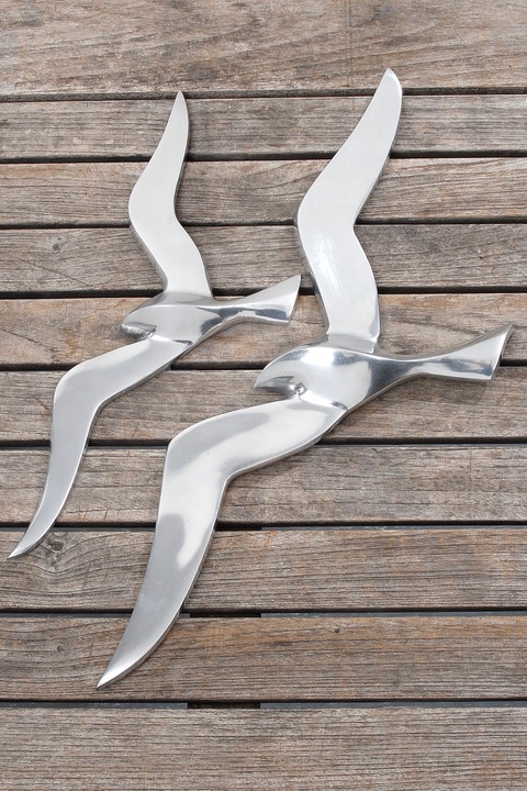 Actual product image Boltze Home Wall decoration seagull Jonatran (18 x 47 cm)