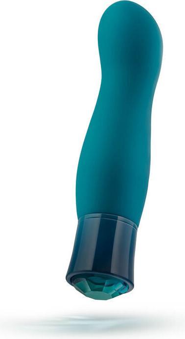 Actual product image Blush Novelties Oh My Gem - Fierce - 5.5" Puria Silicone G-Spot Vibrator - 5 Speeds & 5 Unique Vibra