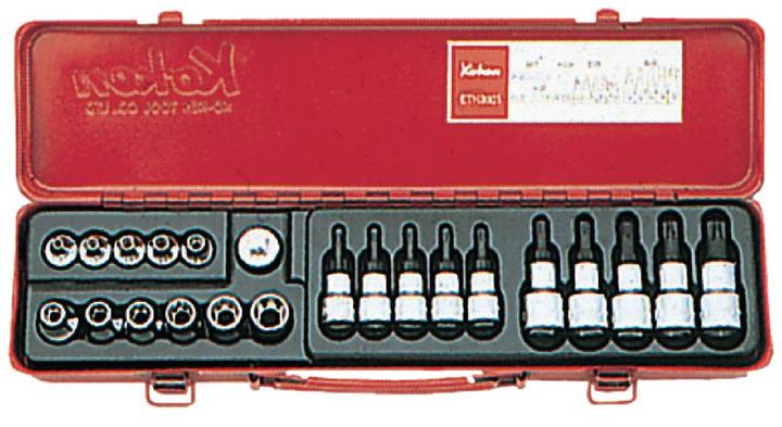 Actual product image Koken TORX® socket wrench set