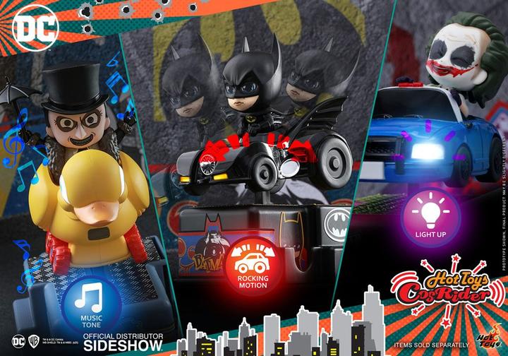 Produktbild Hot Toys Batman The Dark Knight “The Joker” Cosbaby Minifigur mit Sound und Leuchtfunktion