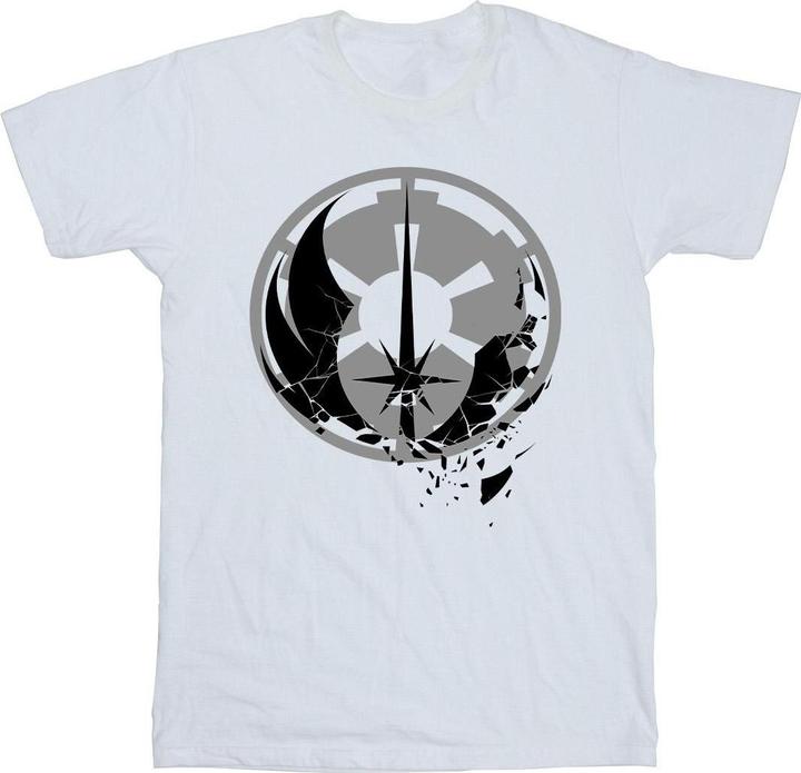 Produktbild Star Wars ObiWan Kenobi Fractured Logos TShirt (XXL)
