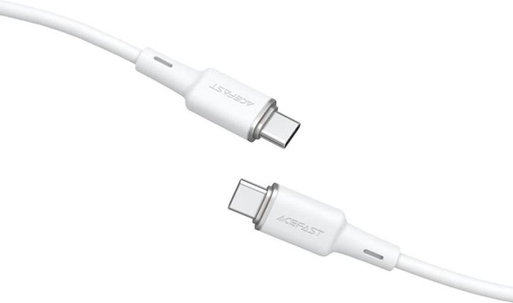 Produktbild Acefast cable USB Type C - USB Type C 1.2m, 60W (20V / 3A) white (C2-03 white) (1.20 m, USB 2.0, 60 W)