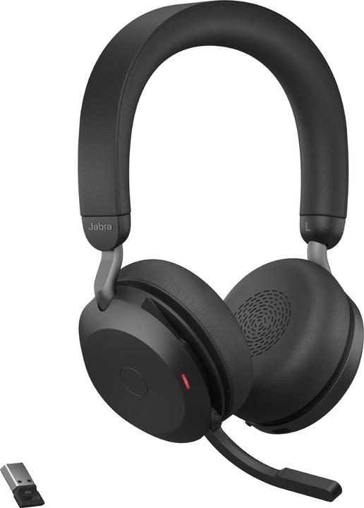 Productafbeelding Jabra Evolve2 75 UC Stereo + Oplaadstation (Draadloze, USB-A)