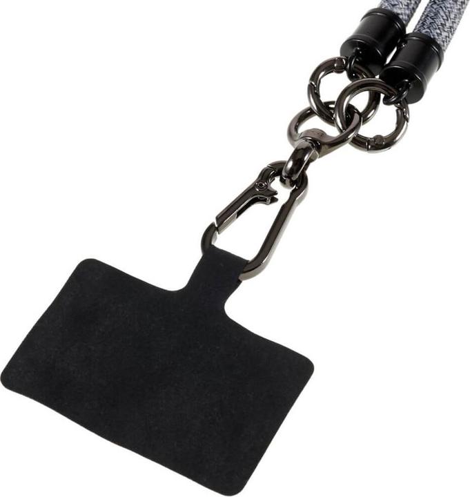 Produktbild Cover-Discount Universal Umhängeband geflochten grau