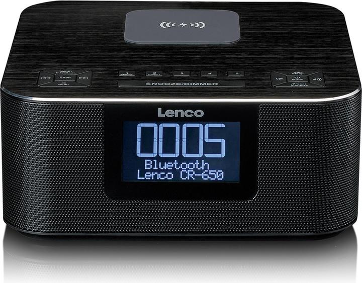 Image du produit Lenco CR-650BK (DAB+ DAB, FM, Bluetooth)