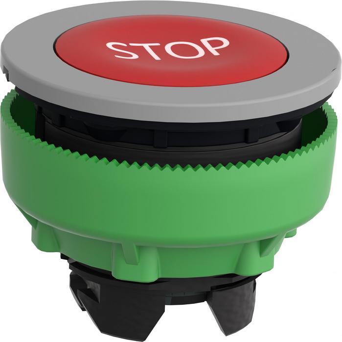 Produktbild Schneider Electric Drucktaster, Front, Beschriftung STOP, ZB5FA434C0