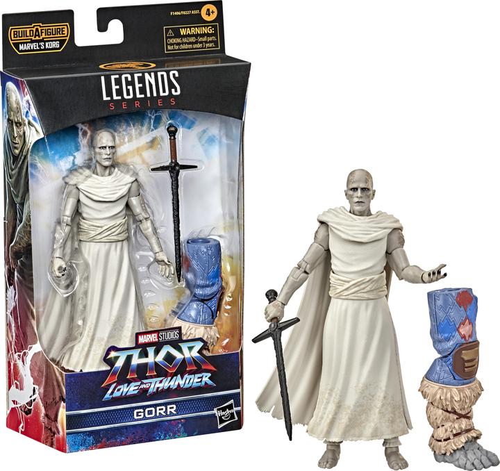 Produktbild Hasbro Marvel Legends Thor: Liebe und Donner 15 cm große Gorr Actionfigur zum Sammeln, 3 Zubehörteile, 1 Bu