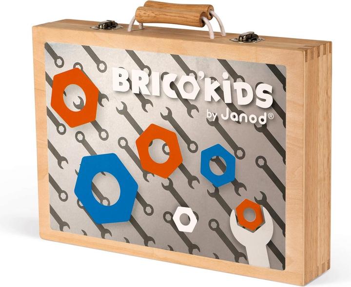 Actual product image Janod Brico'Kids toolbox