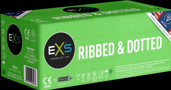 Produktbild EXS Ribbed & Dotted (144 Stk.)
