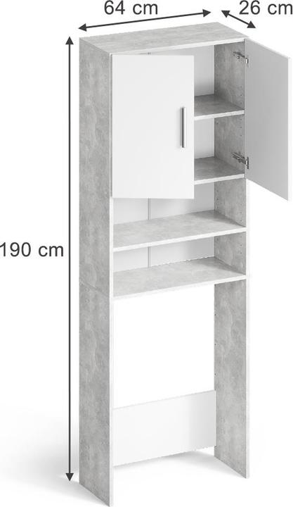 Actual product image Vicco Waschmaschinenschrank