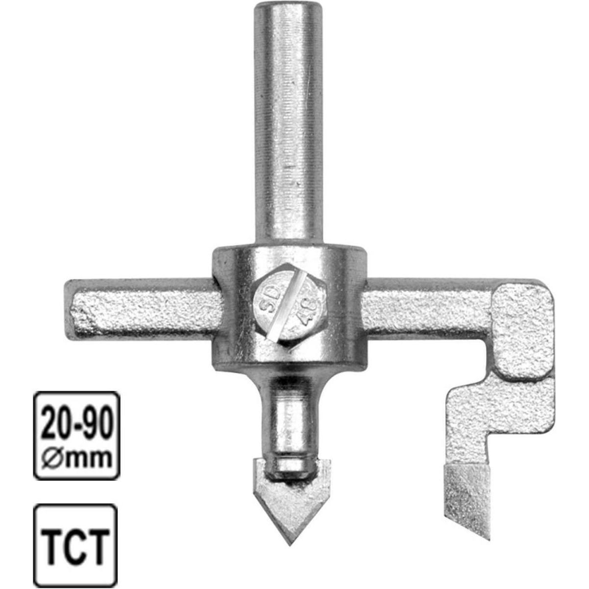 Toya, Lochsäge, Lasurkreissäge 20-90mm (90 mm)