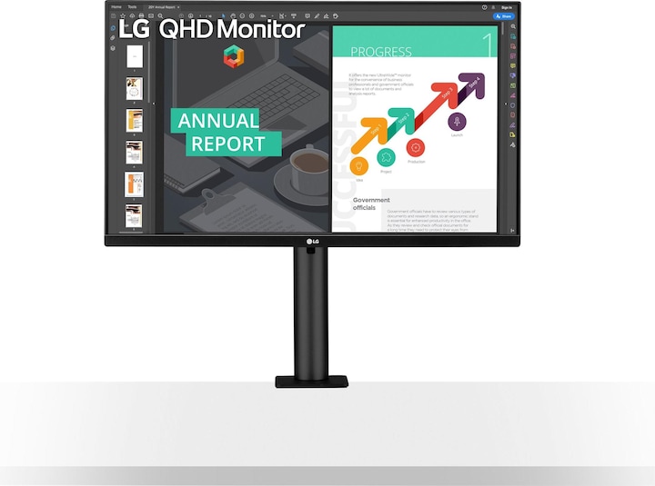 Actual product image LG 27QN880-B (2560 x 1440 pixels, 27")