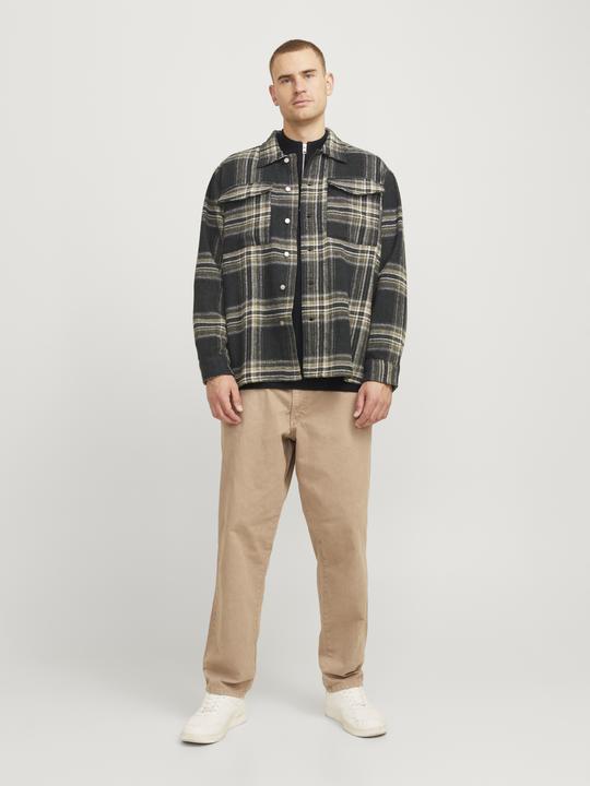 Produktbild Jack & Jones Plus Size Strickpullover mit Halber Reissverschluss Strickpullover mit Halber Reissverschluss (6XL)