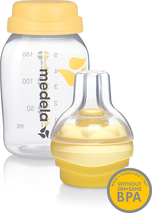 Medela Calma Muttermilchsauger mit Milchflasche 150ml (150 ml)