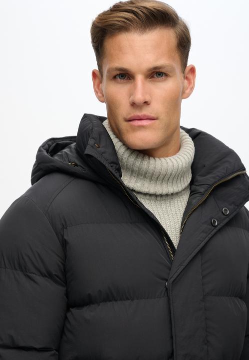 Actual product image Superdry Long hooded down jacket (M)