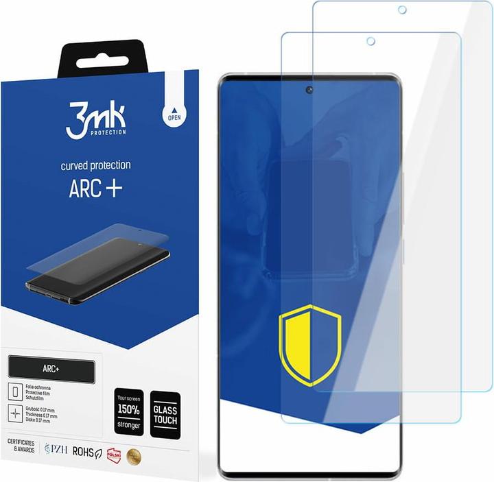 Actual product image 3MK Folia ARC+ Vivo iQOO 10 Pro Fullscreen Folia (1 Piece, Vivo IQOO)
