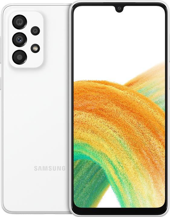 Samsung Galaxy A33 5G (128 GB, Awesome White, 6.40", Doppia SIM, 5G)