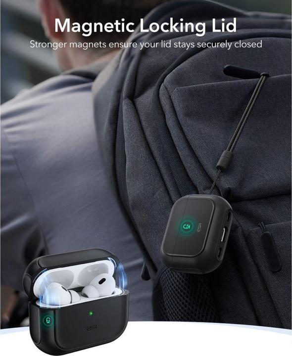Productafbeelding ESR Orbit hybride HaloLock AirPods Pro 3 (Hoes voor oplaadkoffer)
