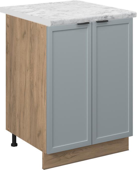 Blau, Goldkraft Eiche, hellblau-grau, Marble-Weiss