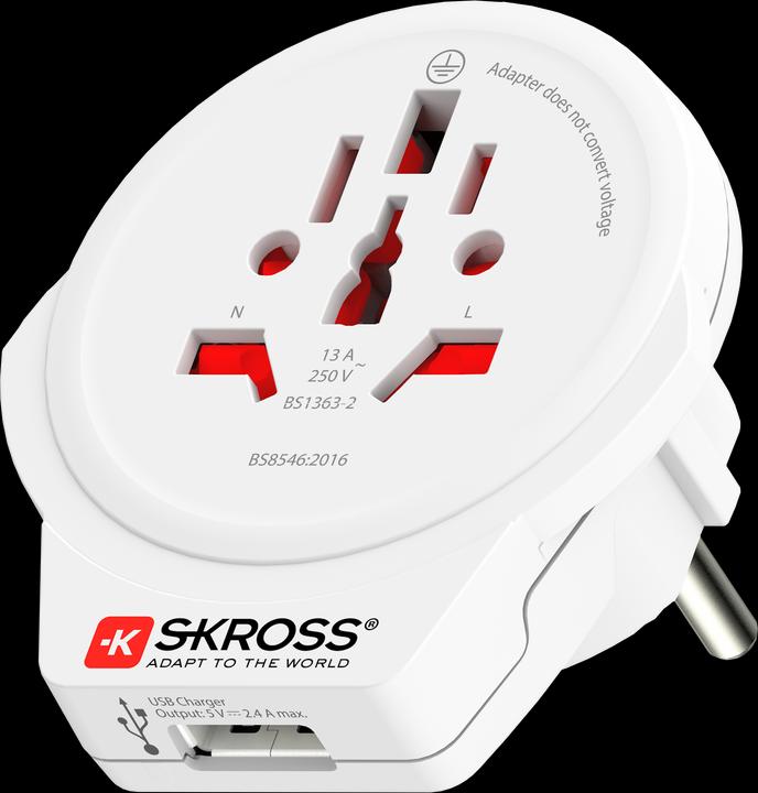 Immagine prodotto Skross Adattatore da viaggio PRO-WORLD e USB