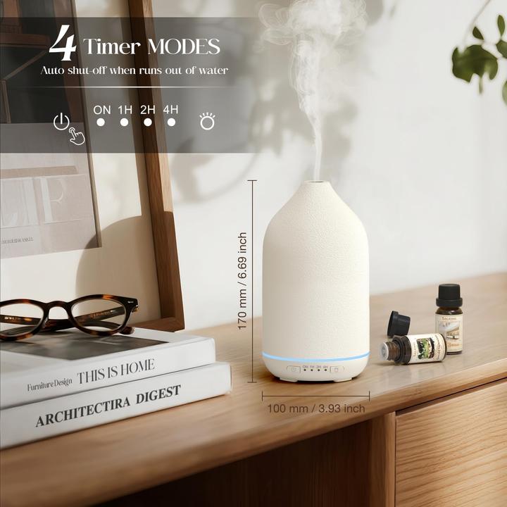 Produktbild Fellhof Keramik Aroma Diffuser für ätherische Öle (200 ml)