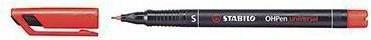 Produktbild STABILO OHPen universal Folienstift permanent (Rot, 0.40 mm, 1 x)